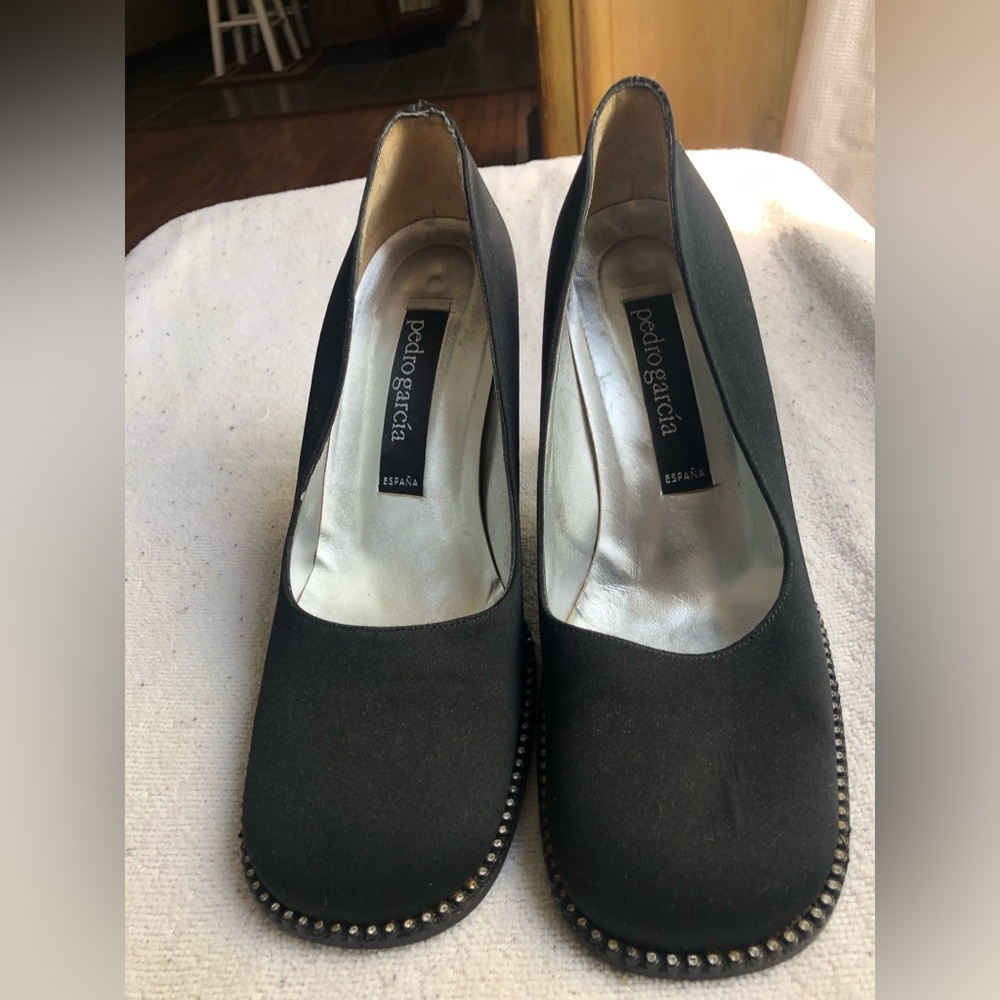 Pedro Garcia Chunky Pumps